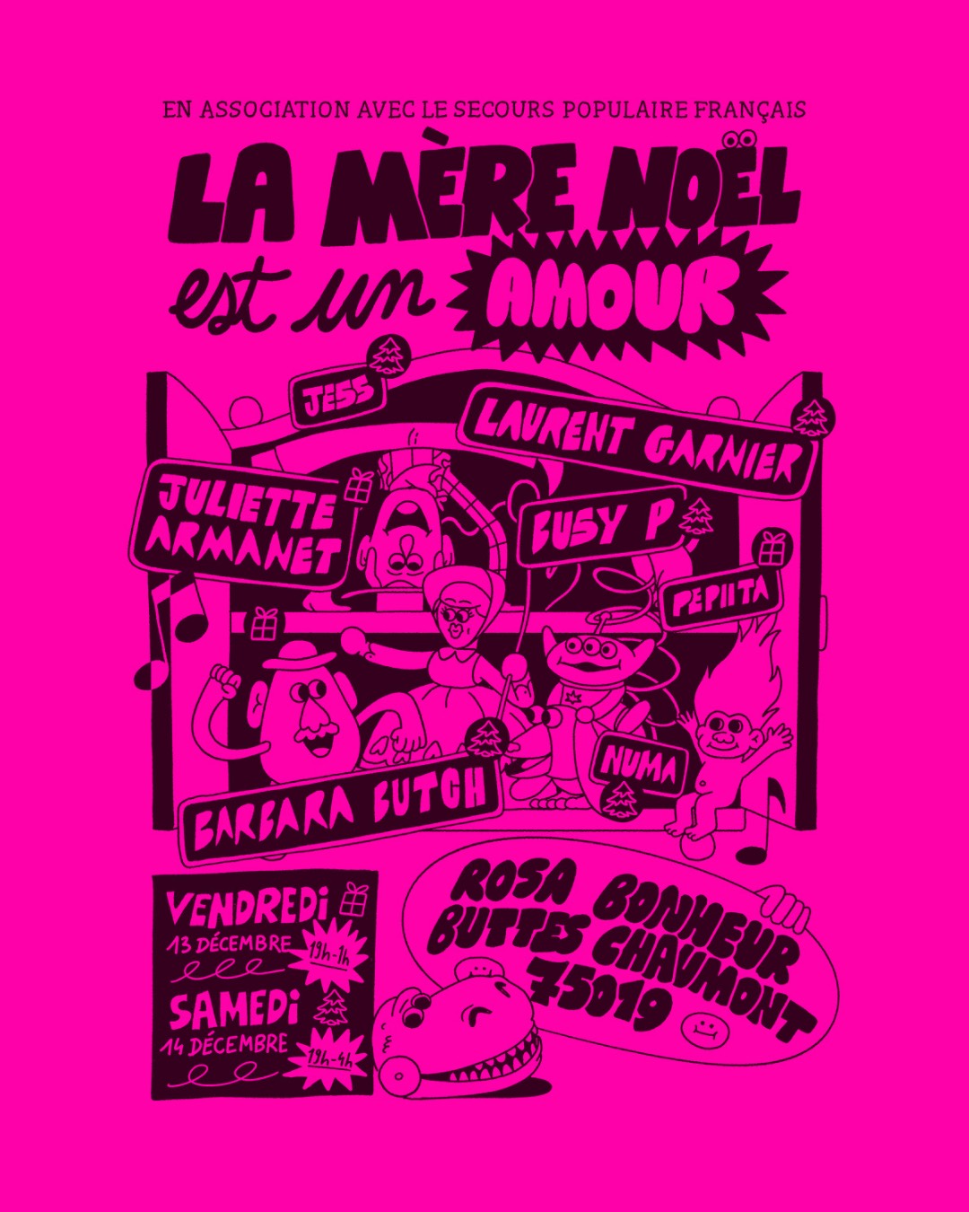 La mère noël est un amour