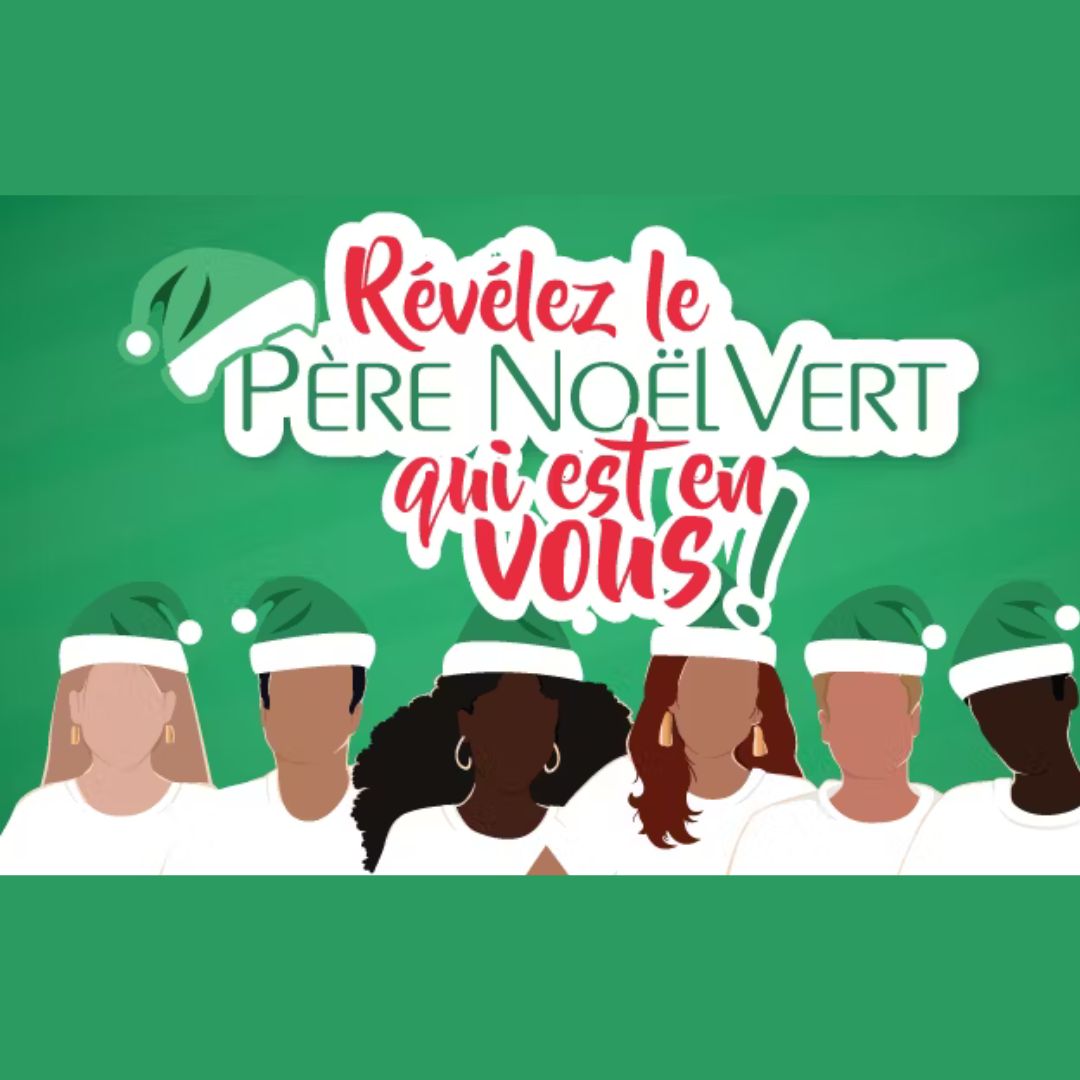 Père Noël Vert avec le Secours Populaire du 92