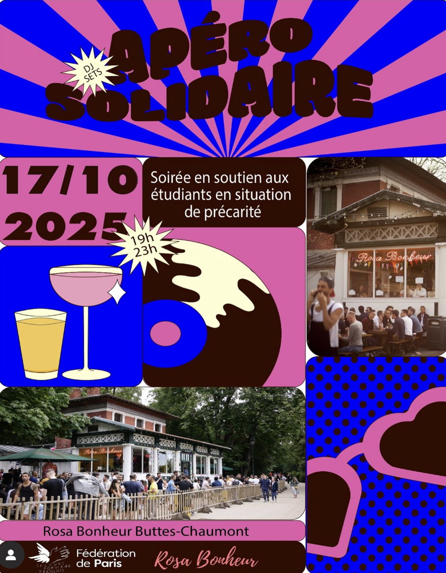 Apéro Solidaire Rosa Butte